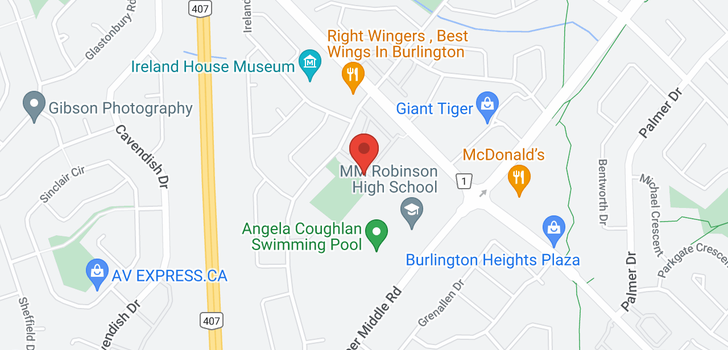 map of #69 -2135 MOUNTAIN GROVE AVE N